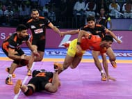 Sachin came good in both matches against U Mumba