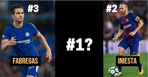 Fabregas and Iniesta