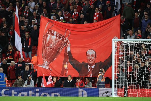 Benitez is still a revered figure at Anfield