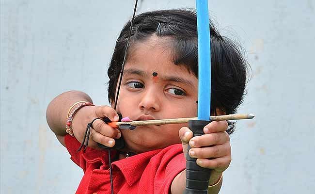 5-year-old Indian archery prodigy breaks two incredible records in one day