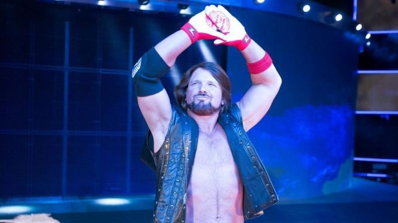 AJ Styles is on