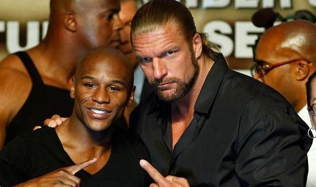 Triple H once walked out FMJ to the boxing ring.