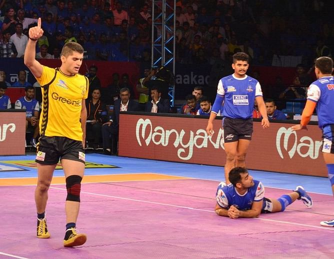 Haryana Steelers vs Dabang Delhi: Pro Kabaddi 2017 today's match probable playing 7 for Haryana vs Delhi