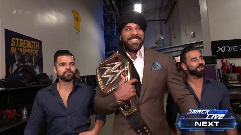 Jinder Mahal is now officially a part of WWE Champion