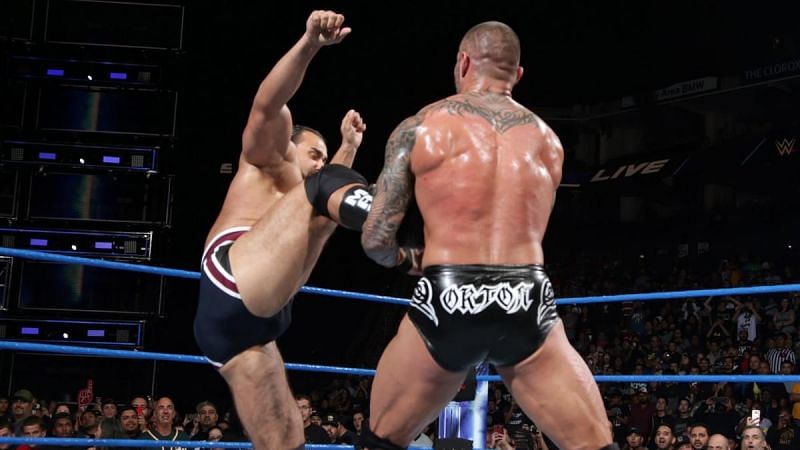Rusev got back his own against Randy Orton last week