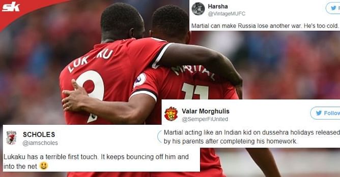 Twitter explodes as Martial and Lukaku tear apart CSKA Moscow