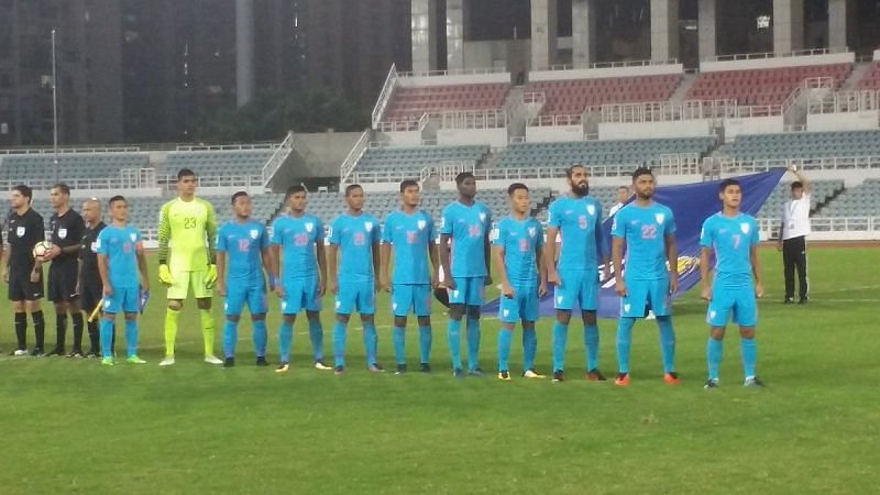 The Indian XI that lined up against Macau last week