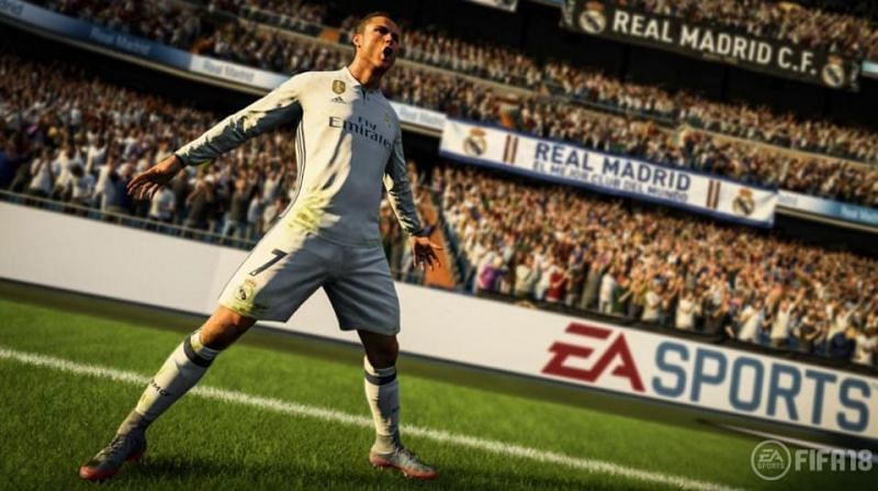 Ronaldo&#039;s jump celebration has been added to FIFA 18