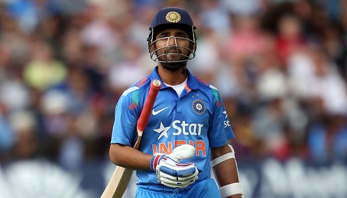 Ajinkya Rahane scored a fifty in the second ODI