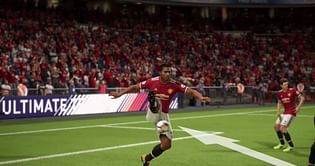 Watch: Man Utd defender Antonio Valencia pays the price as EA Sports take FIFA 18's visual detailing to whole new level