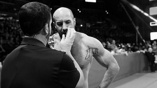 The Swiss Superman pushed through his injury
