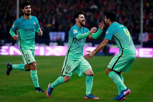 Atletico Madrid v FC Barcelona - Copa Del Rey Semi-final: First Leg