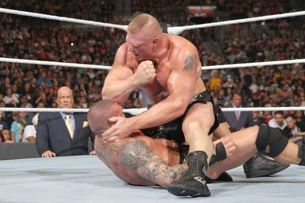 Brock Lesnar is a one-man wrecking crew devoid of conscience