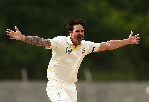 Johnson finished his career with 313 Test wickets and 239 ODI wickets