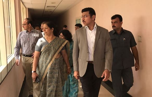Sports Minister Rajyavardhan Singh Rathore conducts surprise check of SAI office, Twitter hails step
