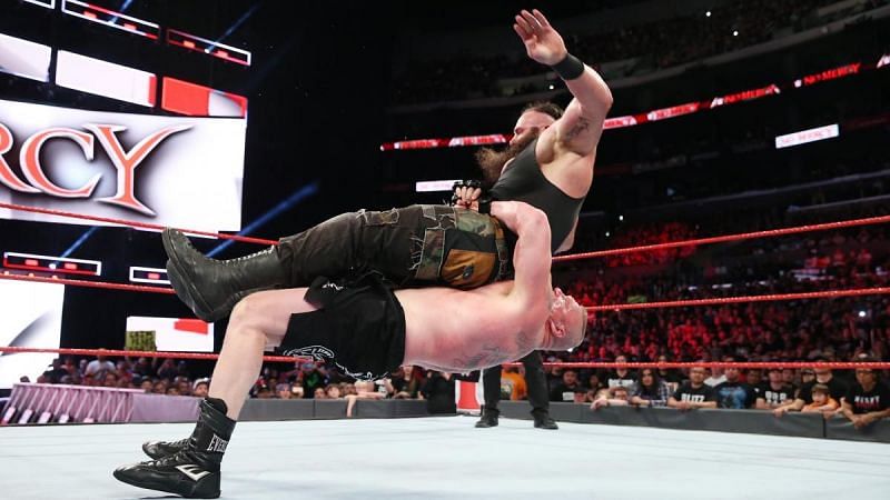Lesnar surprisingly defeated Braun Strowman fairly comfortably at No Mercy