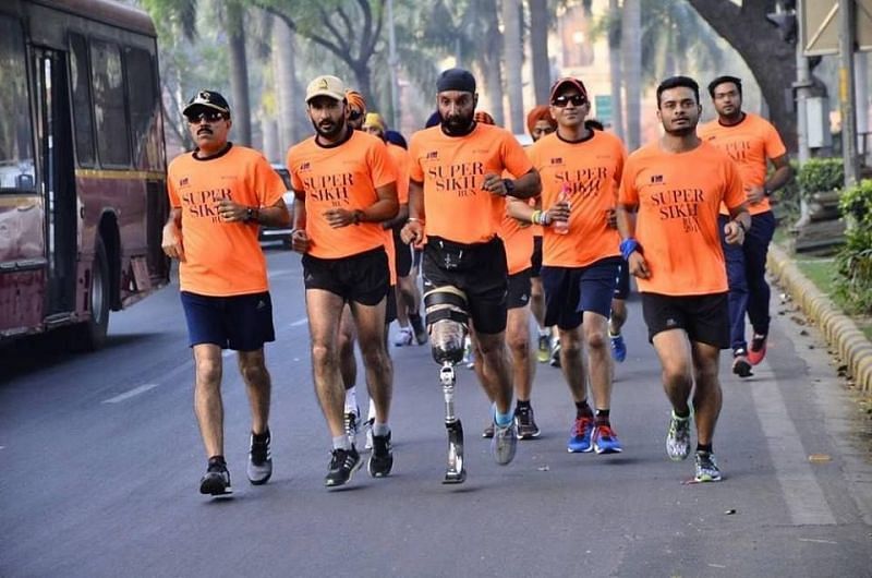 Super Sikh Squad lead by Major DP Singh