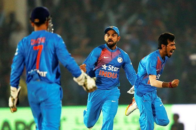 Both MS Dhoni and Virat Kohli have played a vital part in Chahal&#039;s success