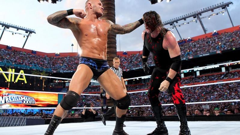 Kane had some big WrestleMania matches, but never a main event.