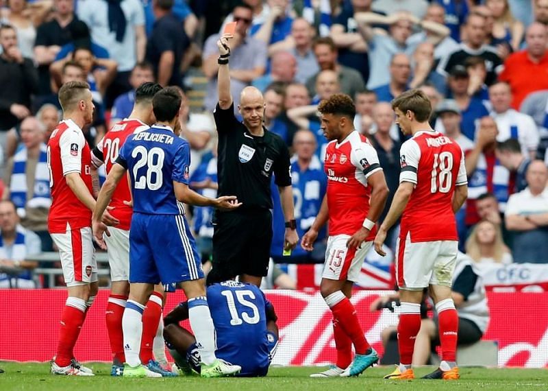 Anthony Taylor during the 2017 FA Cup final