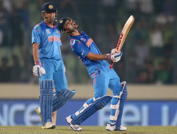 Kohli was in top form during the World T20 in 2014