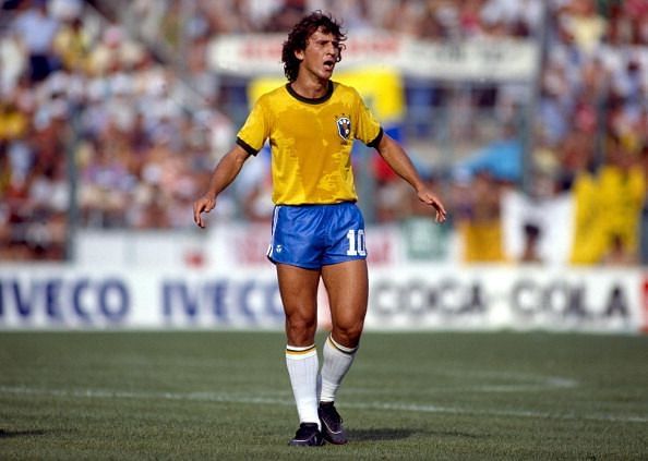 Zico is one of the greatest players ever to pull on a Brazil shirt