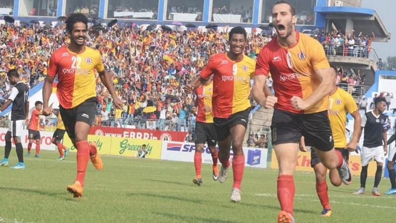 Mahmoud Al Amna&#039;s crucial goals were what guided East Bengal to the title
