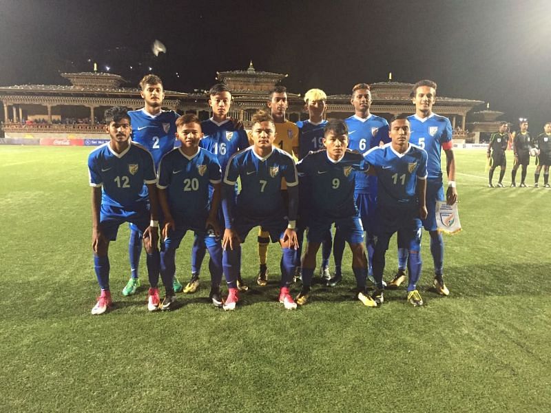 India U18s romped to a comfortable win