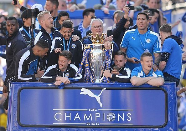 Leicester City&#039;s title parade