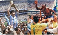 Diego Maradona and Pelé have both lifted the World Cup at the Estadio Azteca
