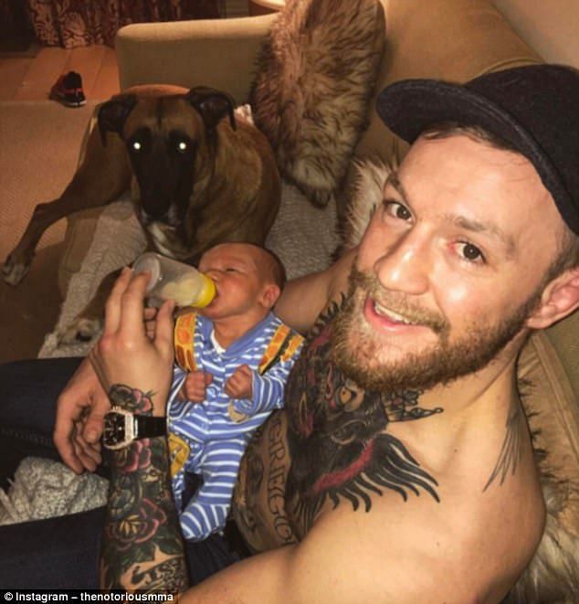 Conor McGregor plans to make his son the king of MMA.