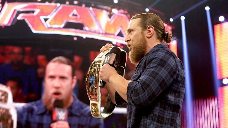 Daniel Bryan relinquishing the Intercontinental Championship