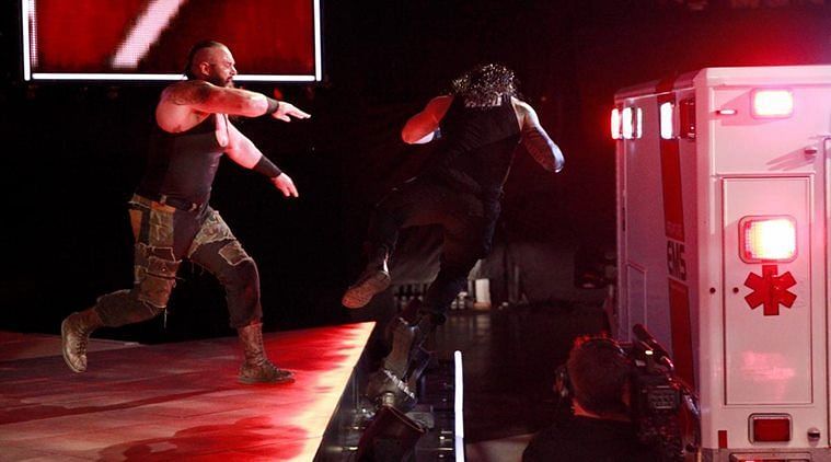 When Braun Strowman arrives, you can be certain of one thing: destruction