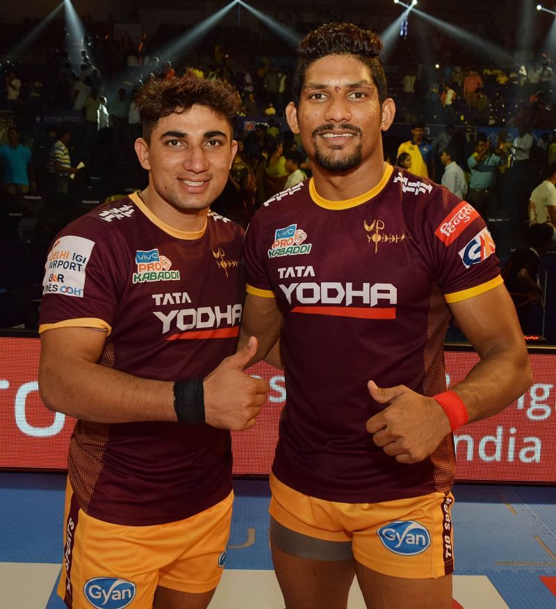 In Rishank and Nitin, UP Yoddha have one of the most lethal raiding duos in the league