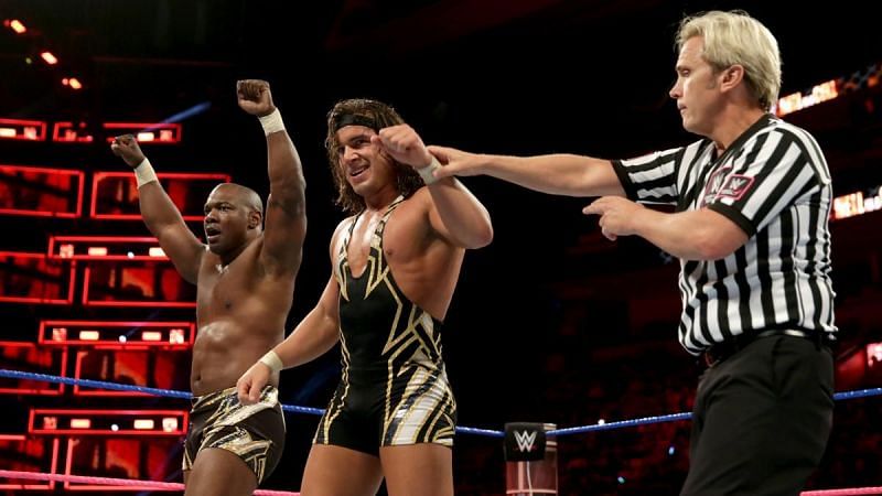 Shelton Benjamin and Chad Gable had a warning for the Usos on Smackdown Live