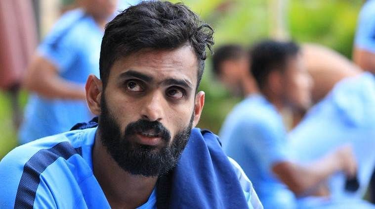CK Vineeth is once again left out of the Indian national team