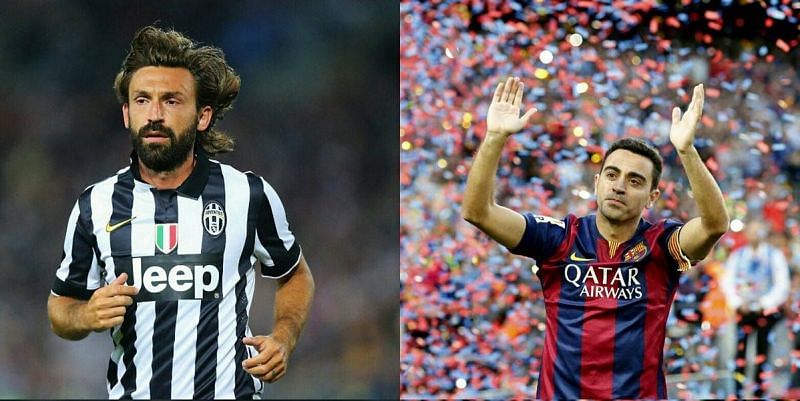 The Maestros; Xavi &amp; Pirlo have redefined the role/importance of the central midfielder