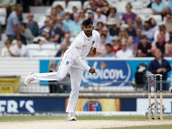Bishoo’s five puts West Indies in control against Zimbabwe