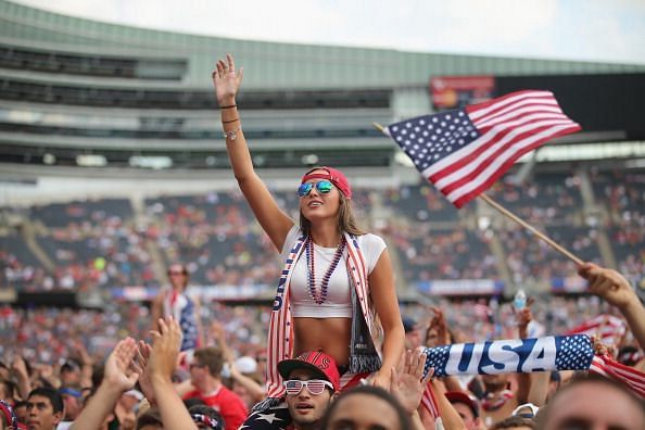 Soccer Fans Gather To Watch US Team&#039;s Knockout Stage Match Against Belgium