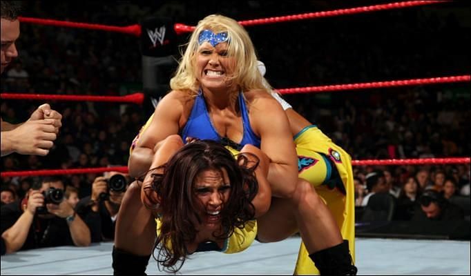 Mickie James and Beth Phoenix had a lengthy feud over the Women&#039;s Championship
