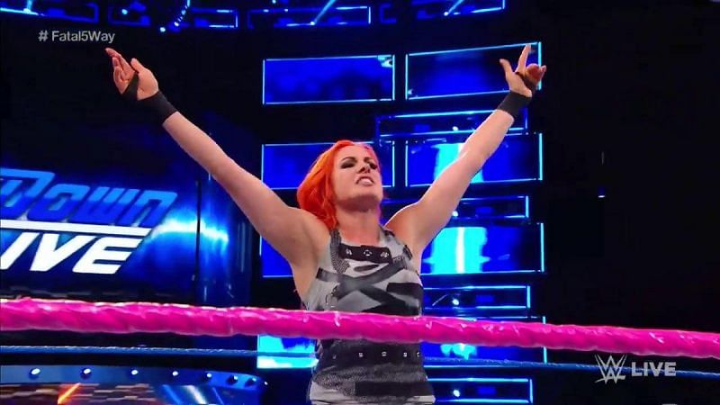 A much needed push for Becky Lynch