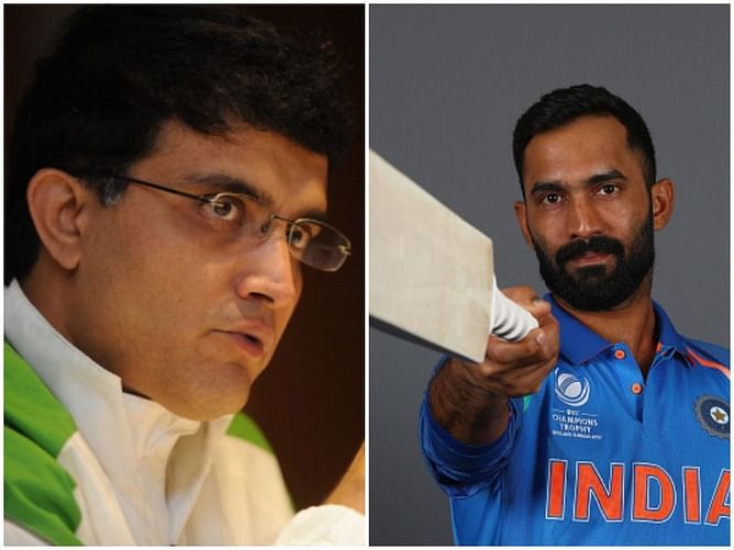 India vs New Zealand 2017: Sourav Ganguly and Harbhajan back Dinesh Karthik to fill No. 4 spot