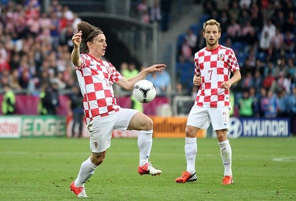 Croatia Final World Cup 2018 Home Shirt #7 RAKITIC Vs