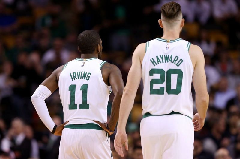 Kyrie Irving and Gordon Hayward