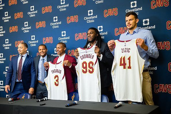 Cleveland Cavaliers Introduce Isaiah Thomas, Jae Crowder &amp; Ante Zizic