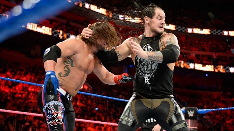 AJ Styles faced Baron Corbin as he cashed in his rematch for the United States Championship