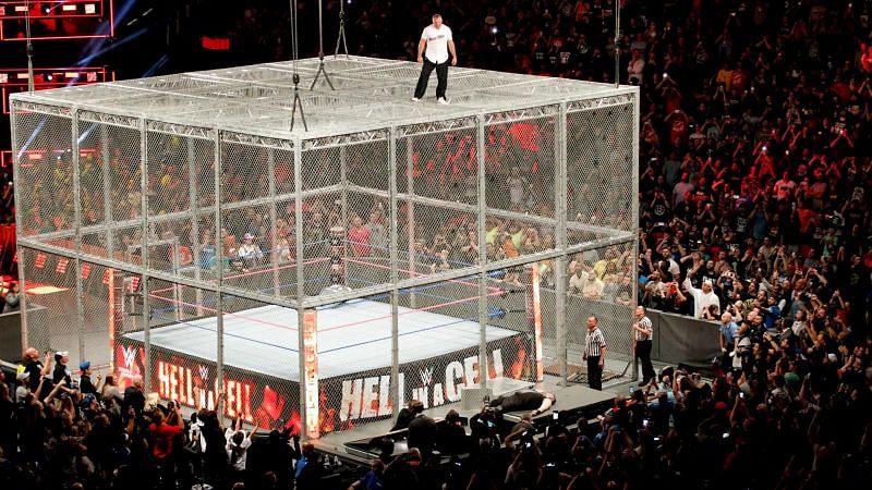 Kevin Owens and Shane McMahon faced each other in a brutal Hell in a Cell match