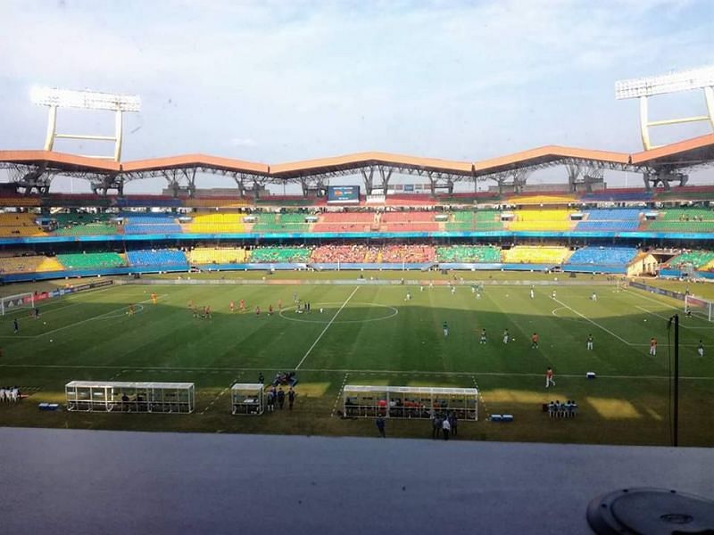 A still from the Kochi stadium after the completion of a game
