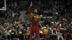 Taking a look at LeBron James' new shooting motion