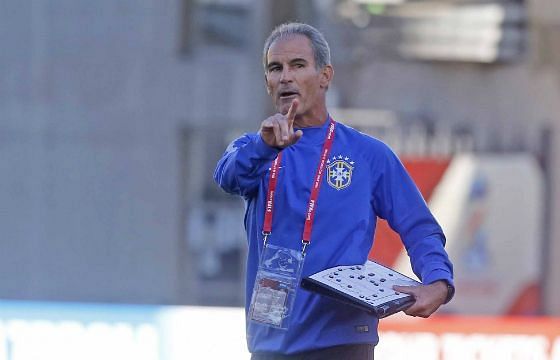 Brazil coach Carlos Amadeu shrugged off questions about the humidity affecting the players, focusing instead, on the massive crowd support his team received.